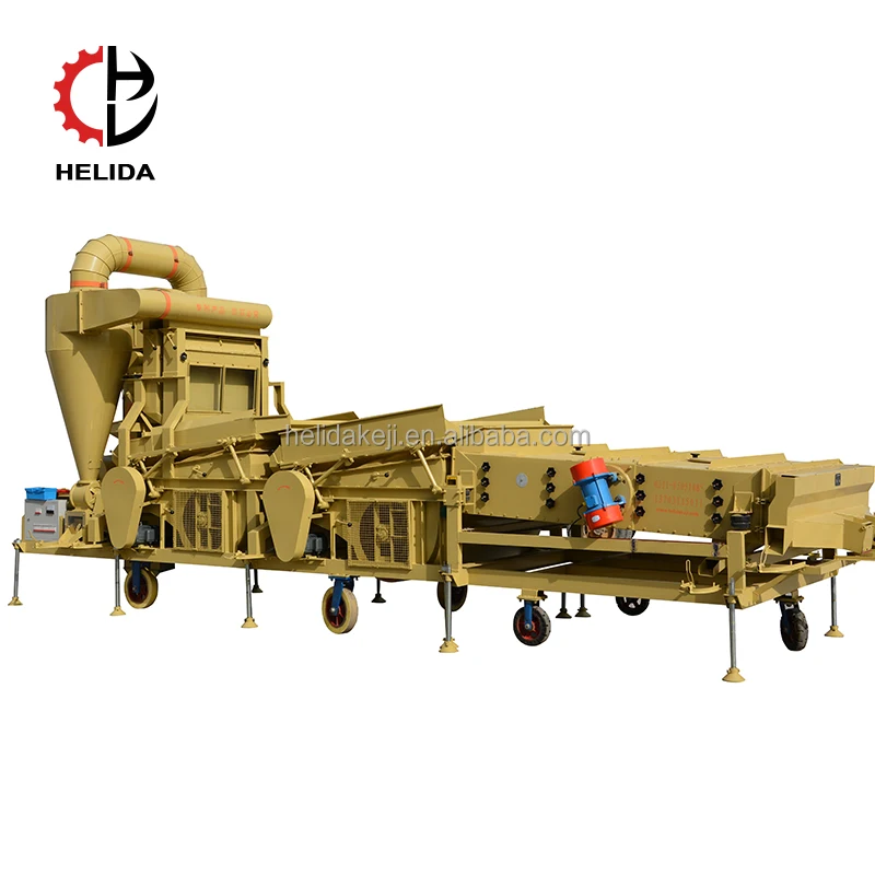 Dill seed cleaning machines