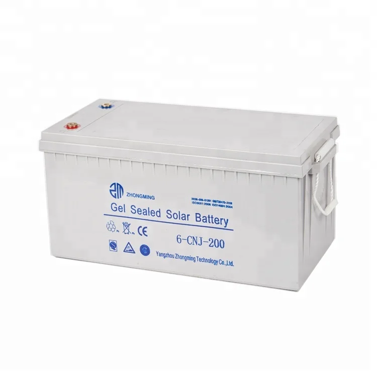 ZM GEL Lead Acid Sealed 100amp 200amp 250amp Maintenance Free Agm Battery 12v 100ah