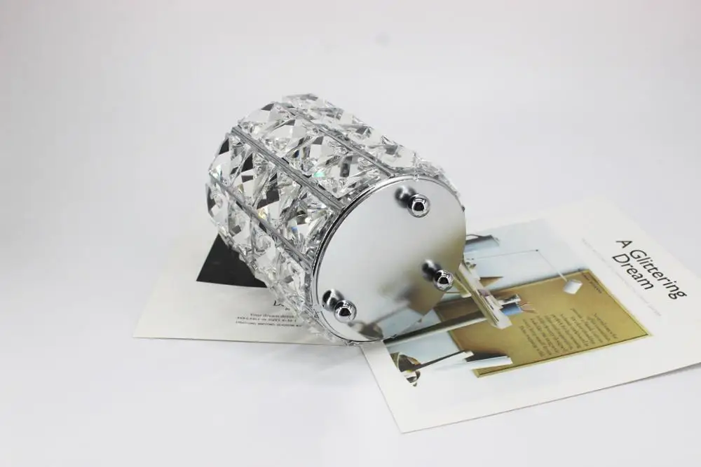 Crystal makeup brush holder Diamond Rhinestone Nail Art brush Rest case