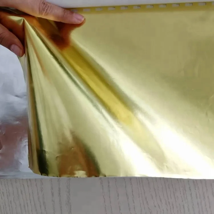 Ink retention wet strength metalized paper