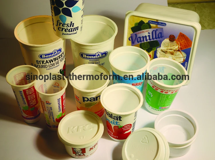 SINOPLAS Price Disposable Plastic Cup Thermoforming Making Machine