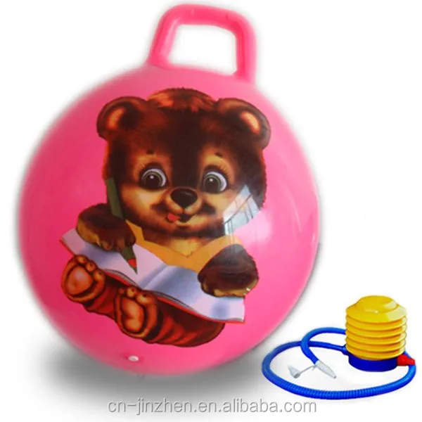 
wholesale price bulk custom hopper ball special hopper ball with ticks jumping ball logo printed 