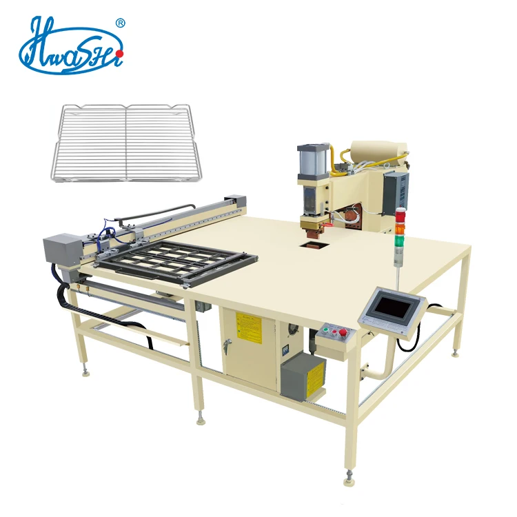 HWASHI CNC Single Head Wire Shelf Mesh Welding Machine