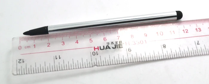 cheap stylus Capacitance resistance screen universal 2 in 1 touch pen stylus for GPS mobile phone stylus