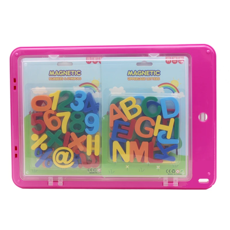 Hot sale magnetic letters and numbers with board for child