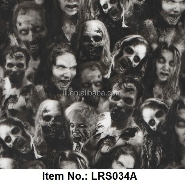 No.LF015A cool flame hydrographic film & water transfer printing film Liquid Image