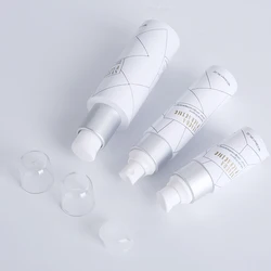 Cosmetic Bottle Custom Design Personal Care Empty Plastic Screen Printing PET PUMP Sprayer Provided ODM Sprayer Cap 10ML-500ML