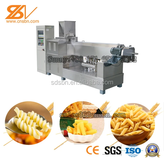 Instant pasta macaroni food making machine