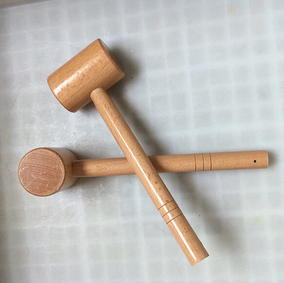 Молоток из твердого Букового дерева молоток для судей поставщик Дунгуань