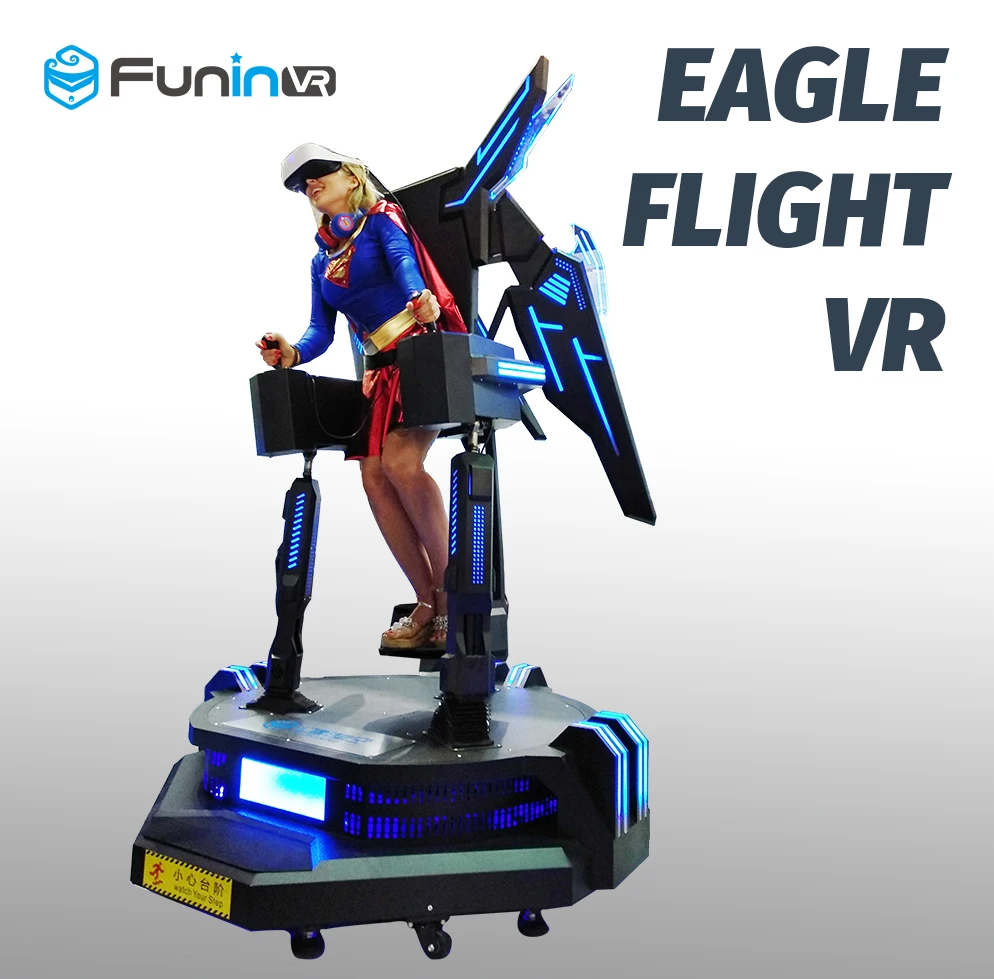 
China Popular VR Product Flight 360 Vision Virtual Reality Simulator For Game Arcade 