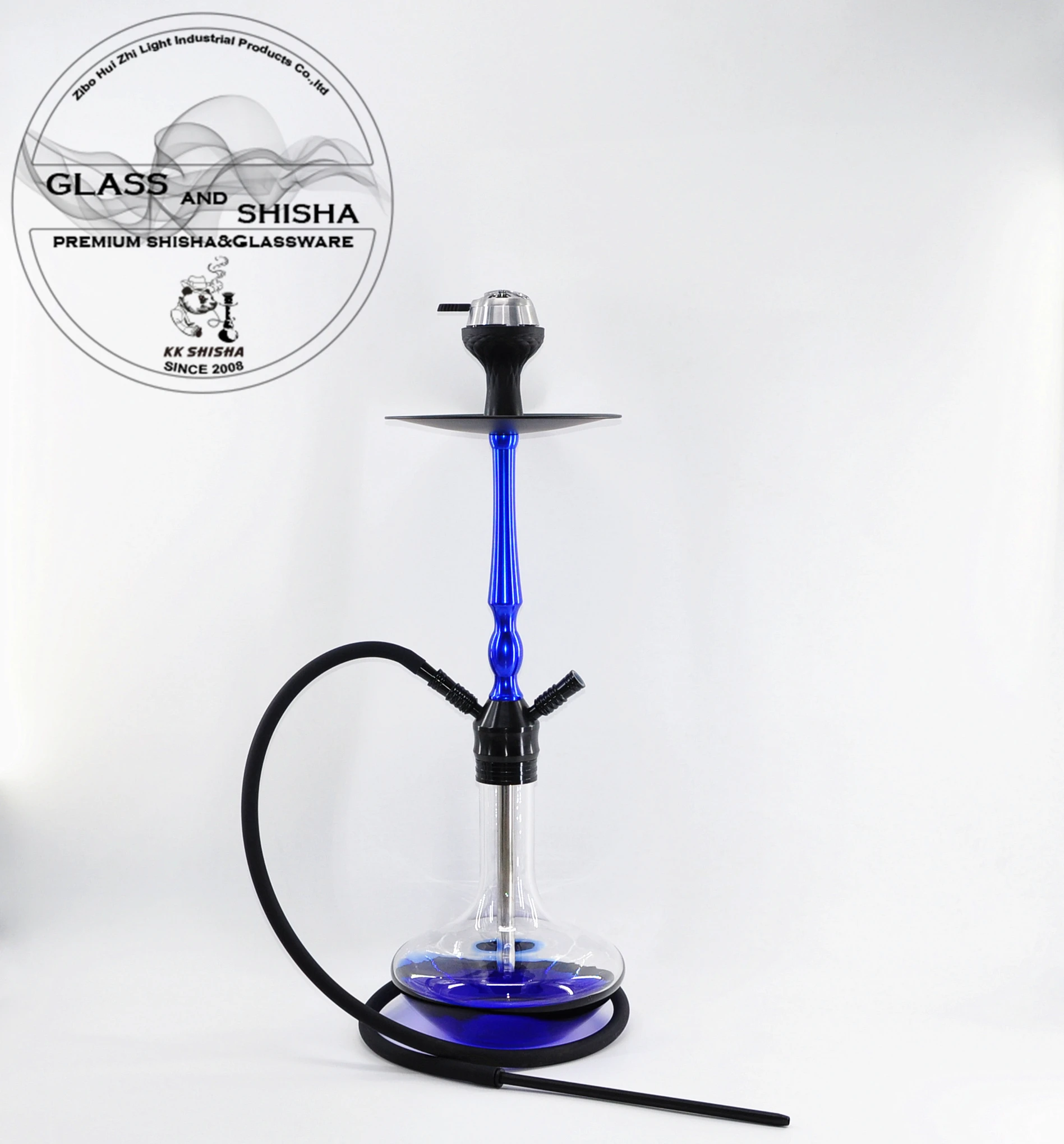 Стеклянный кальян новый дизайн