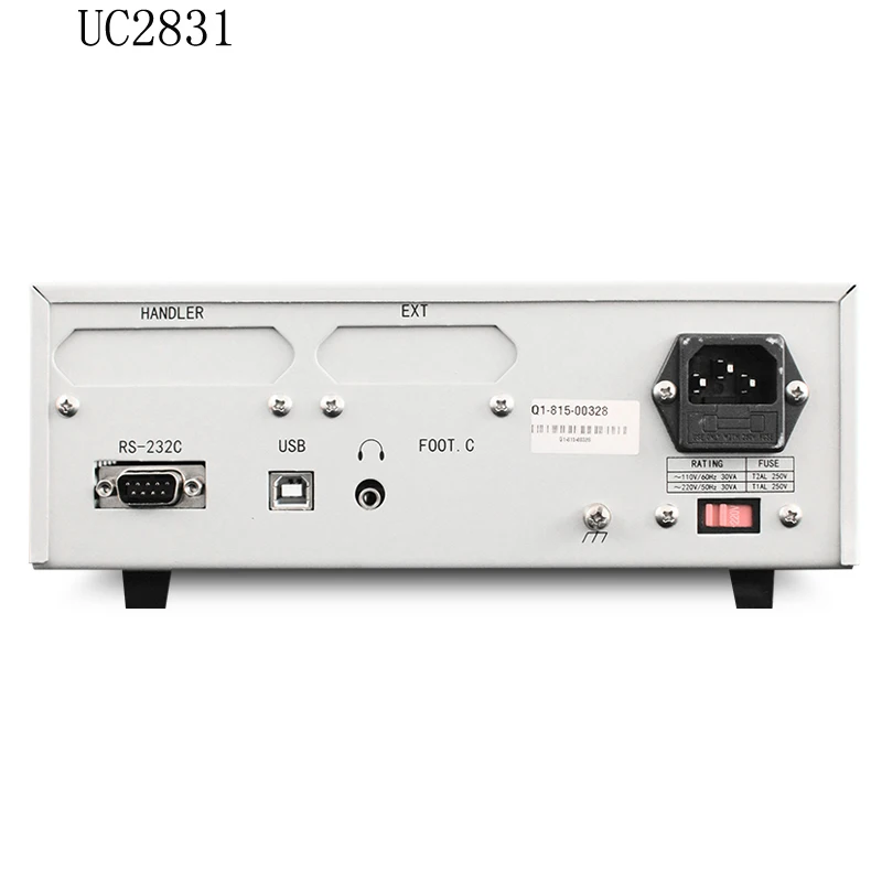 Высокоточный Электрический измерительный прибор LCR с чипом UC2831 10 кГц настольный цифровой мост тестер