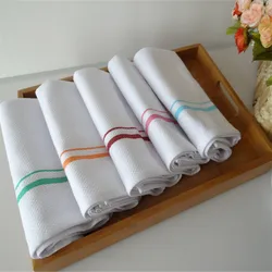 Classic 100% Cotton Stripe Kitchen Towels Dish Towels Perfect Bar Towel