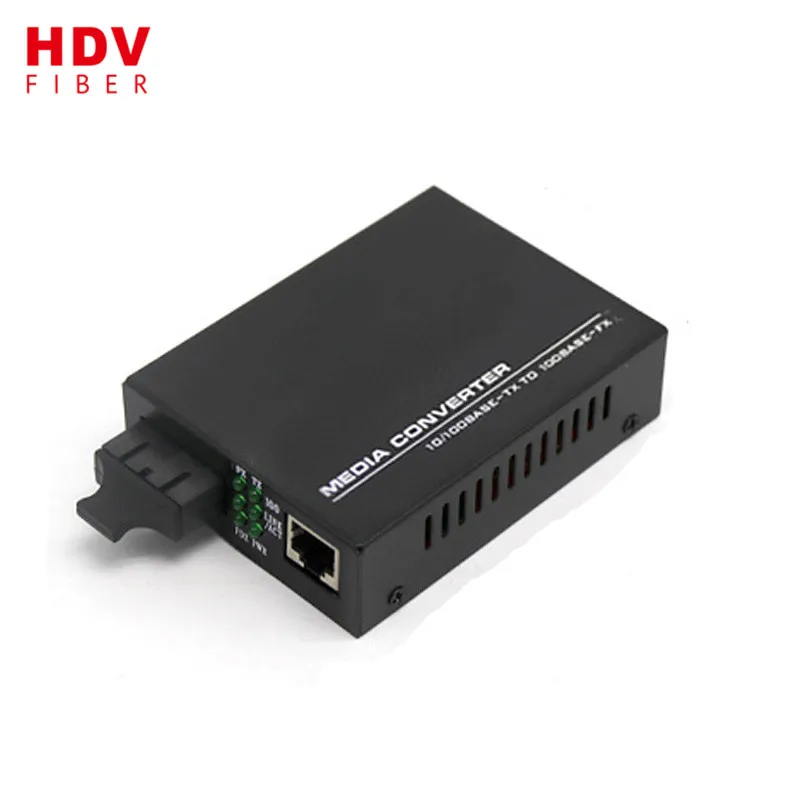 ZTE 10/100M Single Mode Dual Netlink Fiber Media Converter