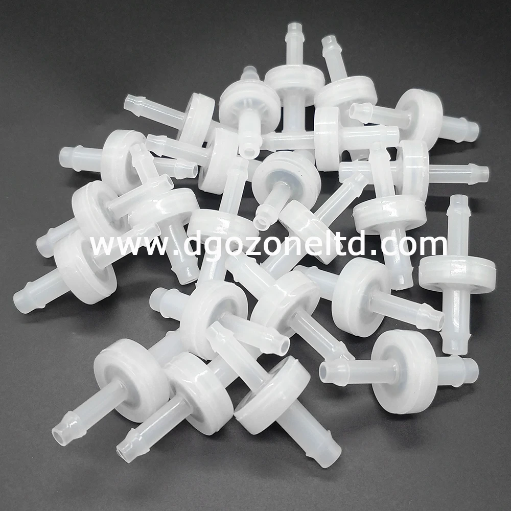 3/8-1/4 дюйма невозвратный клапан, мини пластиковый озоновый клапан 3/16 дюйма-1/4 дюйма, редукторные фитинги NRV