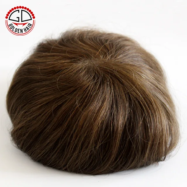 Natural And Comfortable Mono Base Thin Skin Hair Systems For Men