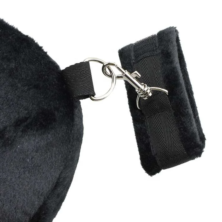 Protect Neck Open Leg Bind Belt Bed Slave Restraints Handcuffs Kit Sex Bondage Toys Adult Products