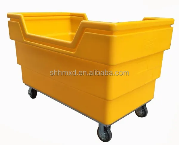 
Plastic laundry trolley 