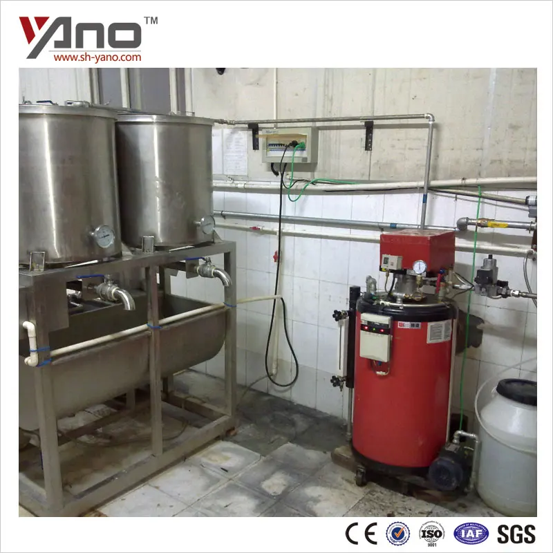 CE Certificated 3-Pass Water Tube Small Diesel Oil Fired Steam Boiler Capacity 35-50KG/h