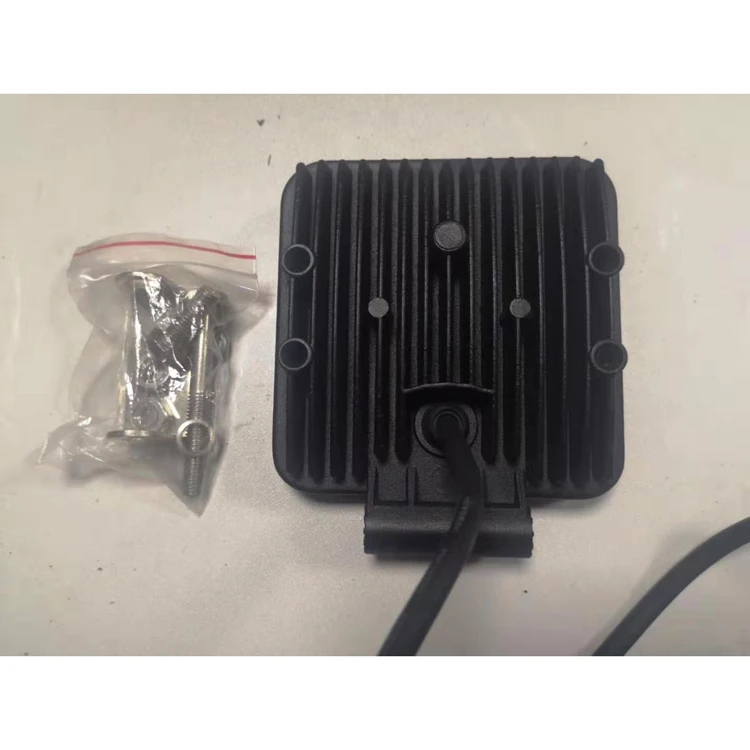 Прямая продажа с завода, 15 Вт, 5 светодиодов, прямоугольные рабочие фары 6000K для грузовиков