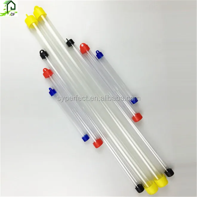 Inside 30mm Outside 32mm Clear PVC Packaging Incense Tube