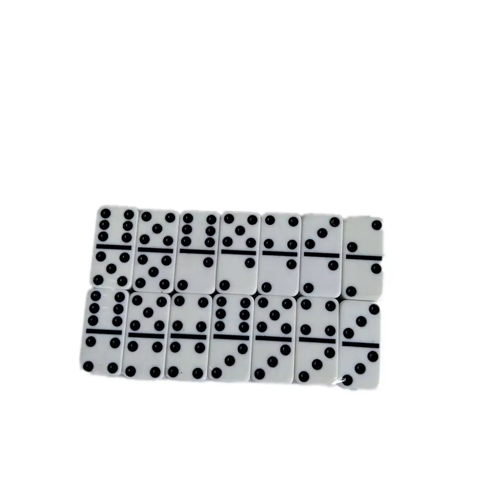 Popular Custom Melamine Domino Double Six Sets