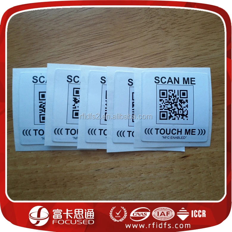 Водонепроницаемая наклейка для отслеживания NFC QR-кода