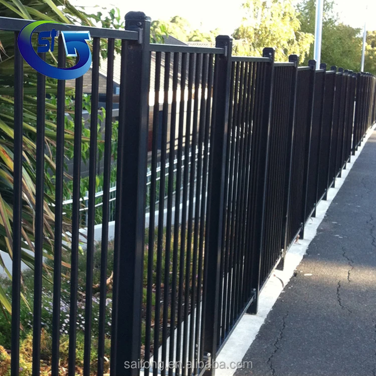 Super Quality Swimming Pool Fence Panels Aluminum Fence flat panel For Garden Fence