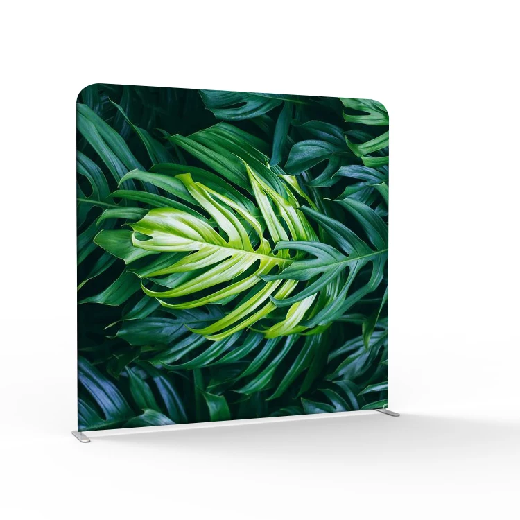 8ft straight tension fabric display photo booth backdrop pillow case