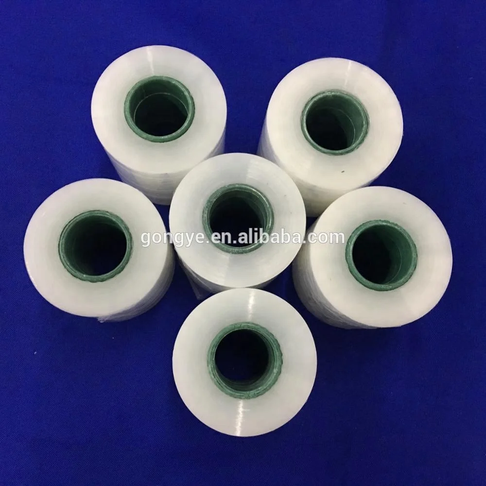 factory lldpe raw materials transparent hand plastic pe film for packing wire