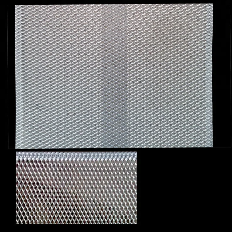 Hot Sale Precision Expanded Silver Stainless Steel Metal Mesh For Battery Net