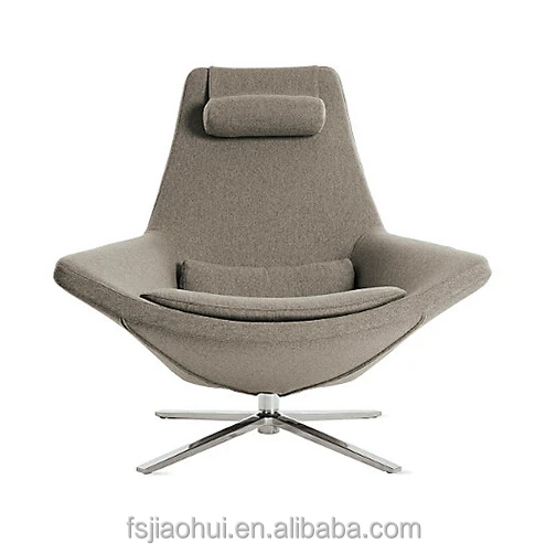 
contemporary designer living room furniture swivel metropolitan chaise lounge with ottoman 