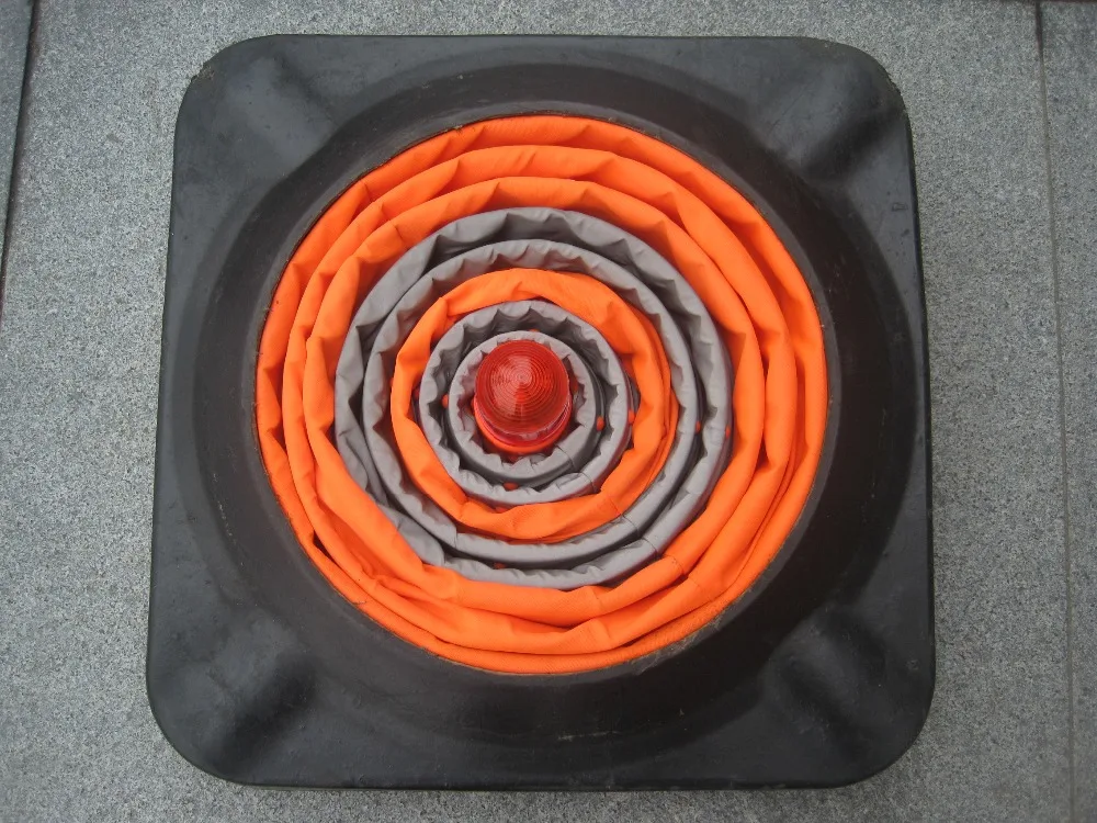 New Custom Design Collapsible Foldable Traffic Road Safety Cone PVC Traffic Cone