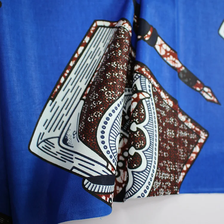 chinese wholesale 100% cotton ankara african wax print fabric for garment