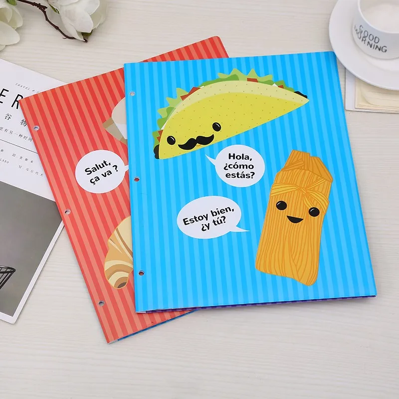 Оптовая продажа, индивидуальный двойной карманный поли-портфель и папка A4/пластиковая прозрачная папка для файлов