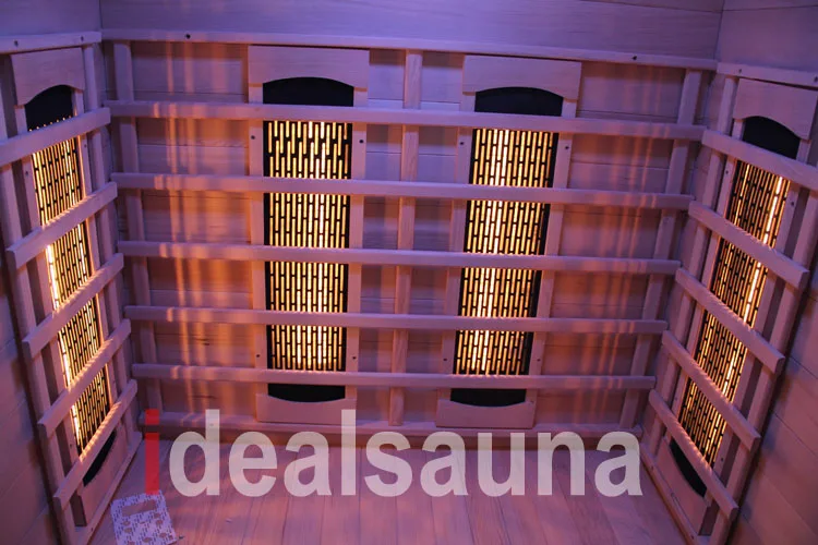 Low EMF  infrared sauna room for 2 Person