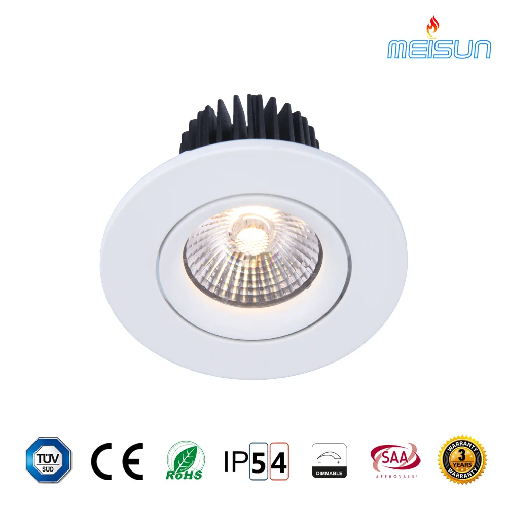 Светодиодный точечный светильник COB 2700K 5 Вт 7 Вт европейского качества