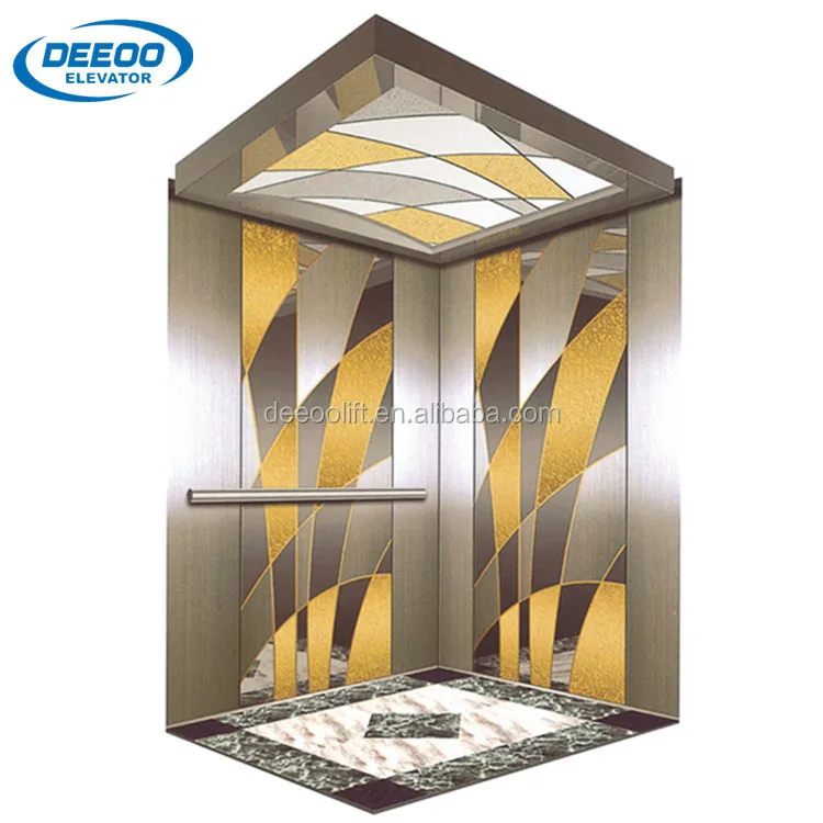 DEEOO best price 1250kg passenger lift size for 16 persons