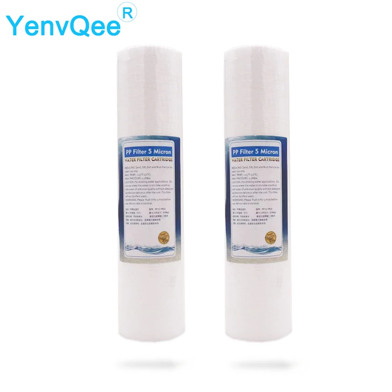 Полипропиленовый осадок 10 дюймов 5 микрон 125 г картридж для фильтра воды