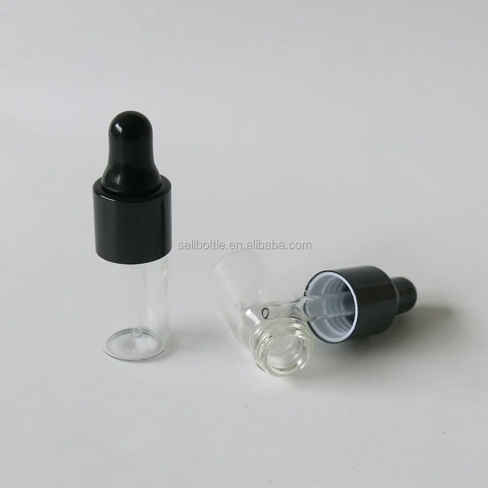 Mini 3ml Pipette dropper Bottles Dropper glass vials Small Empty Portable Aromatherapy Esstenial Oil Bottle with Eye Droppr
