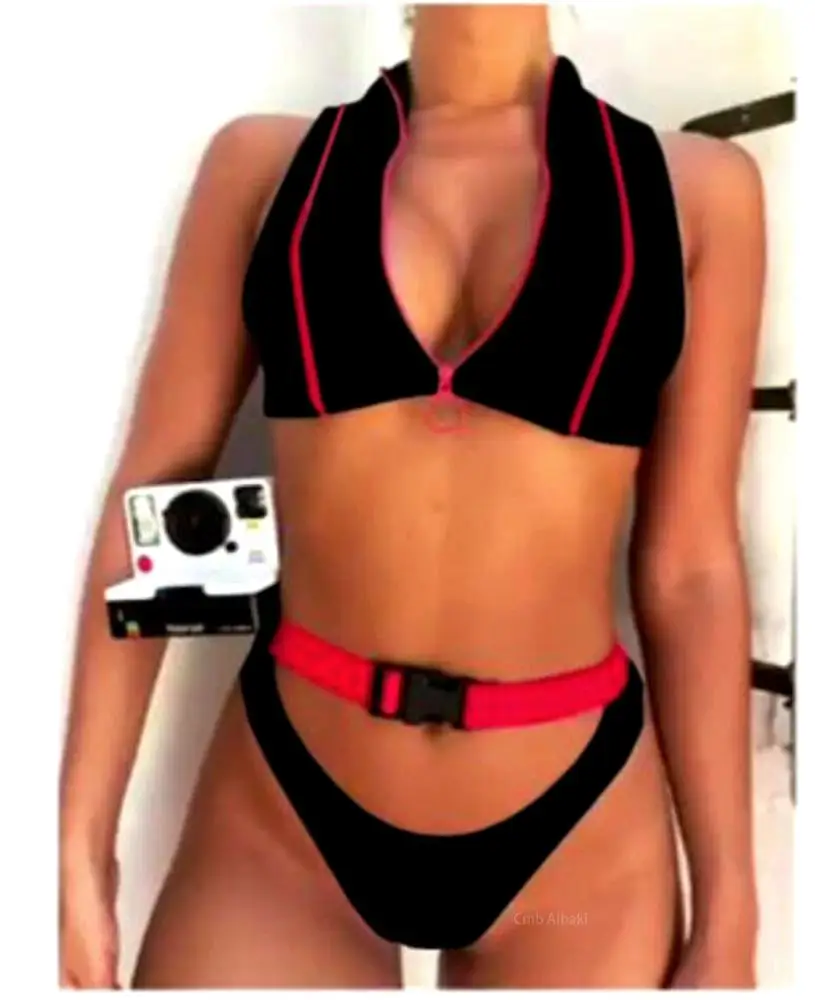 
Sexy Women Push-up Padded Bra Tankini Halter Bikini Set Swimsuit Two Pieces Bathing Suit Swimwear Beachwear Lingerie 2019 