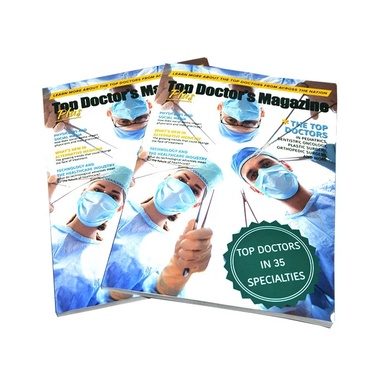 Low Cost Magazine Book Printing Service in China