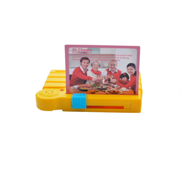 Children Electronic Language Educational Sound Card Game Toys