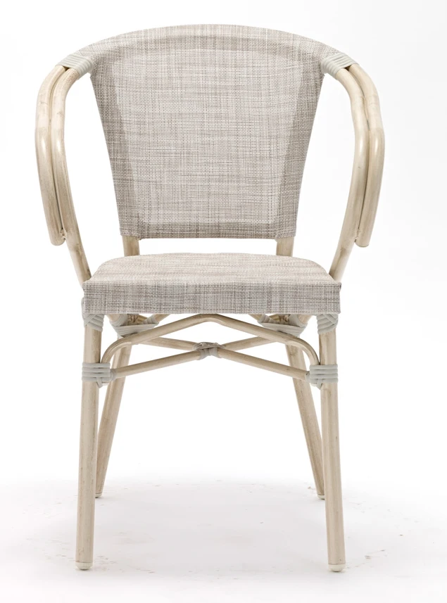 furniture factory outlet aluminum bamboo chair  waterproof outdoor furniture