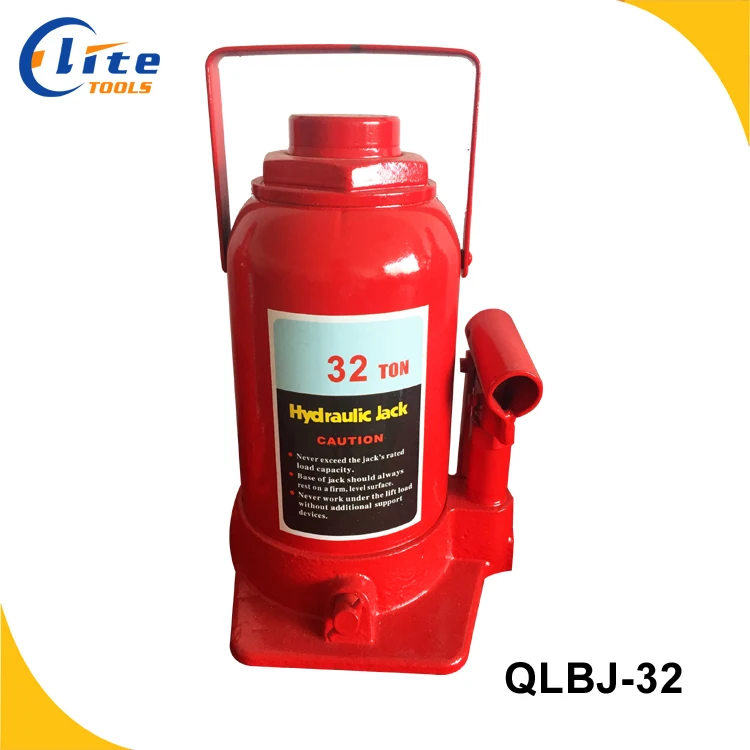 2T  red hydraulic bottle jack without safety valve