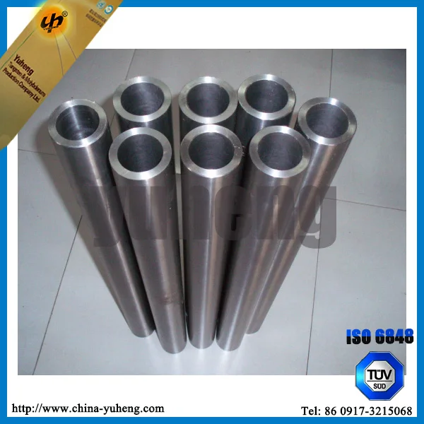 oem purity tungsten tube / wolfram pipe / tungsten pipe