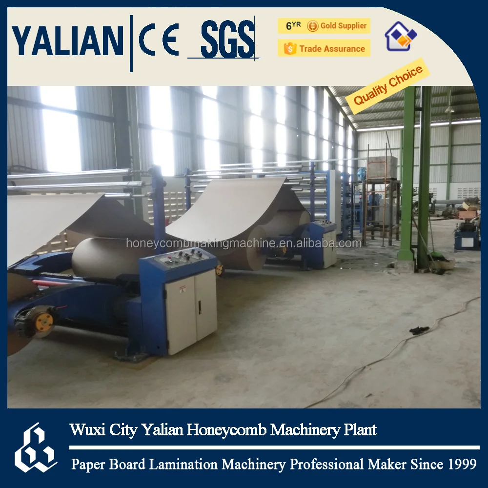 2019 High Quality Luxurious Paper Flat Board Lamination Production Line