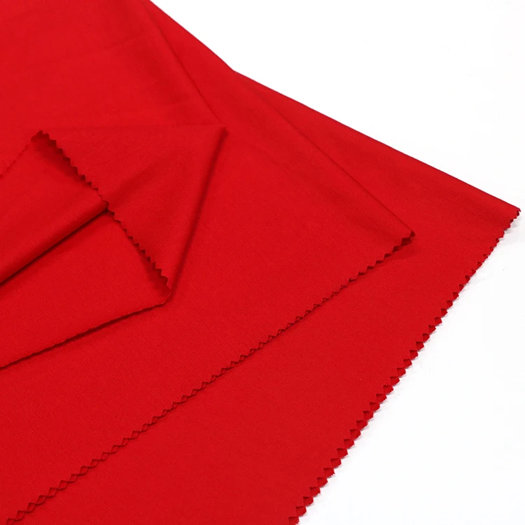 
Spandex single jersey fabric for summer garment T shirt fabric 100% cotton 