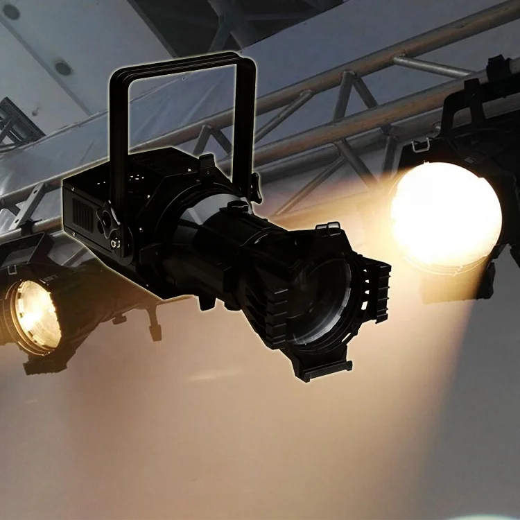 S-9 FCC CE Rohs 180w rgbw 4in1 stage light ellipsoidal profile spot led leko stage lights