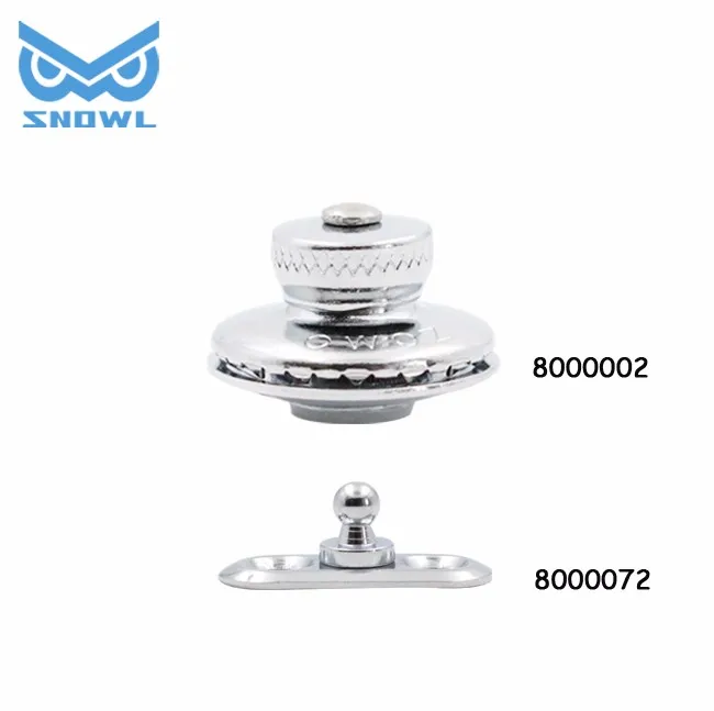 SNOWL China manufactory Chrome brass bag accessories new special bag lock bag hardware for sale OWOZ